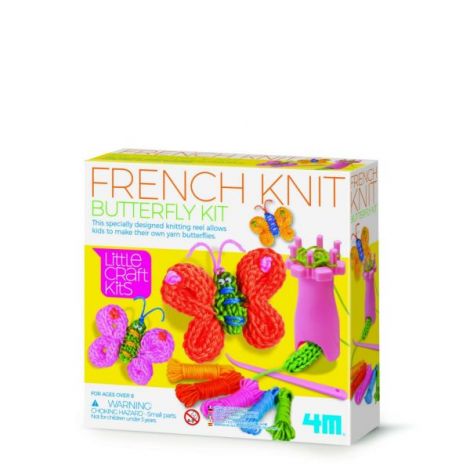 Set Creativ Fluturi Tricotati 4m | Cadou Ideal Copii