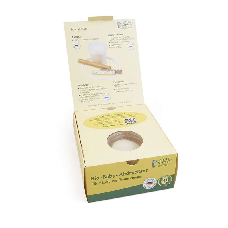 Kit Mulaj Organic Grunspecht - Amprentă Mâini și Picioare - imagine 3