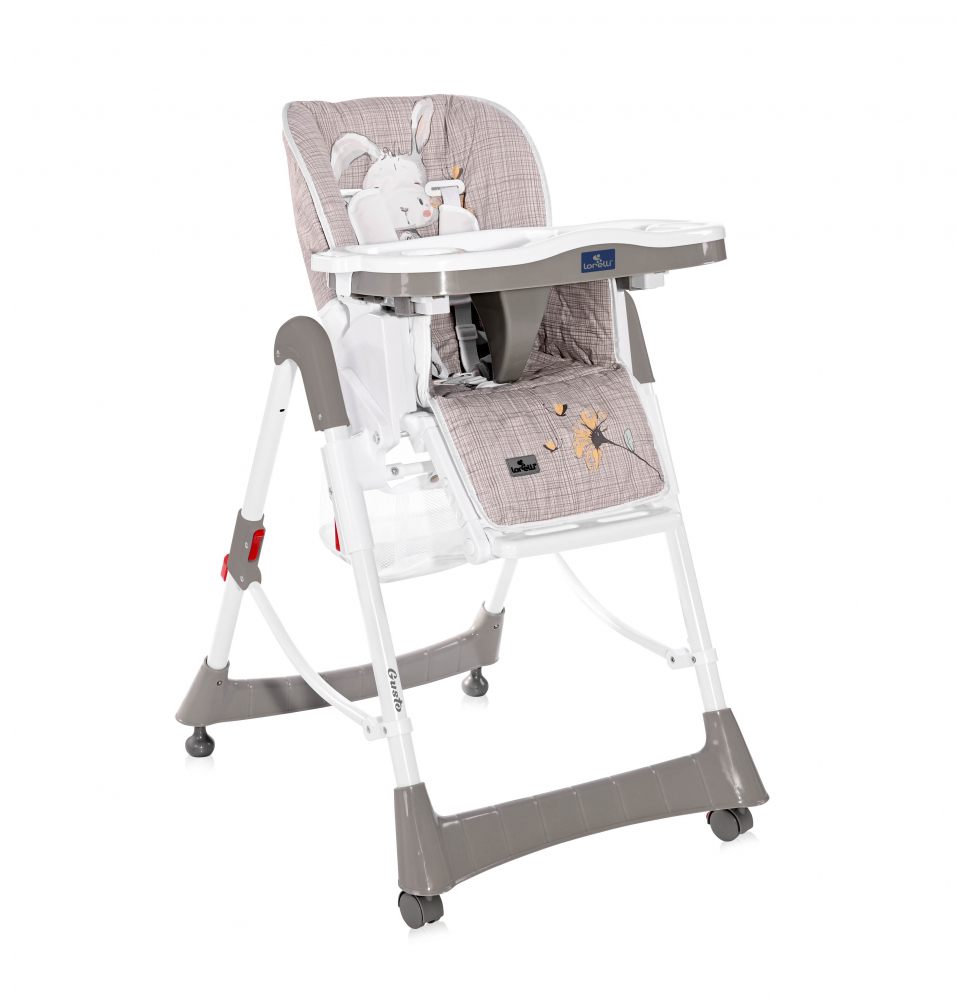 Scaun de masa Lorelli Gusto Beige Daisy, Reglabil - imagine 2