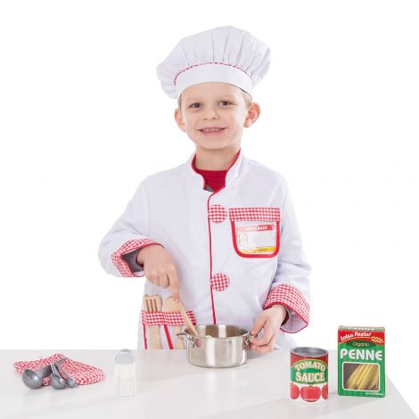 Costum Bucătar Șef Melissa & Doug Joc Rol - imagine 7