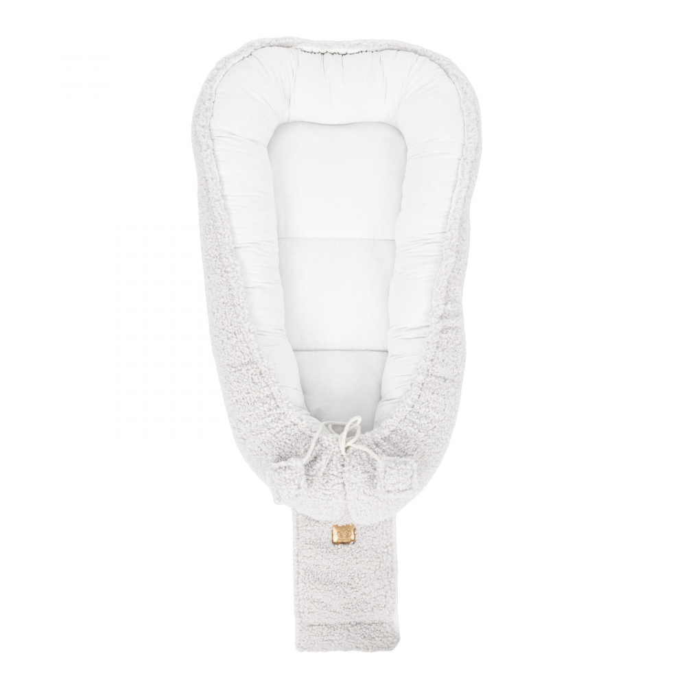 Babynest MeowBaby Bearly White - Siguranta si Confort