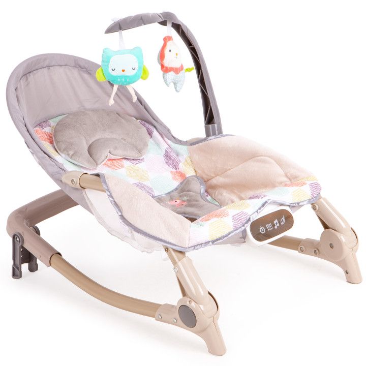 Balansoar Ecotoys cu Centură Siguranță 3 Puncte