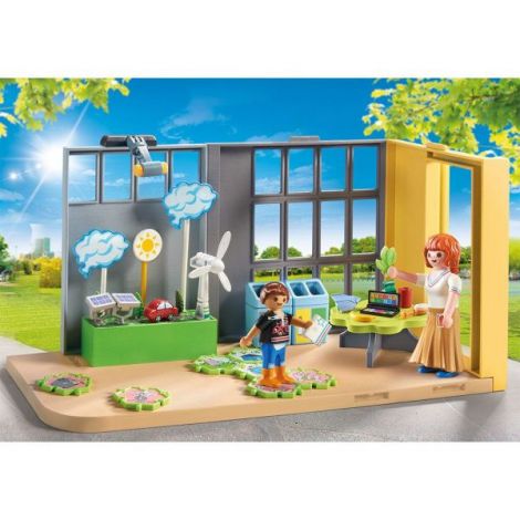 Playmobil Clasa de Stiinte Climatice Educativ - imagine 2