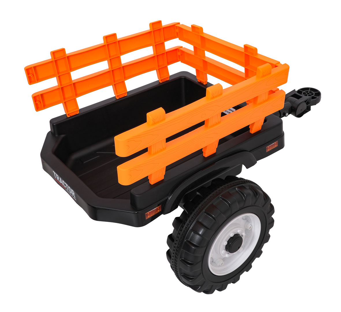 Tractor electric pentru copii Autokids cu remorca si cupa Mega D68 24V 400W, Albastru - Autokids.ro - imagine 7