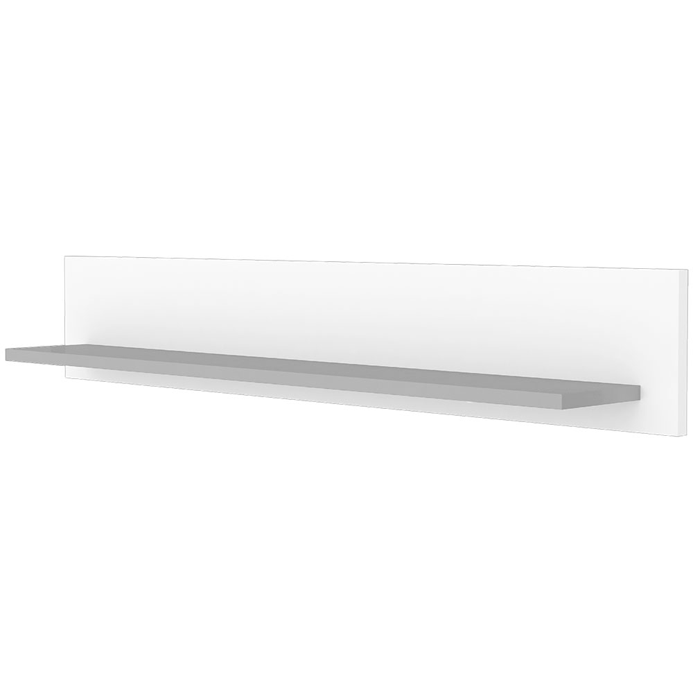 Raft Perete Patrik 80cm Hubners Alb Grafit