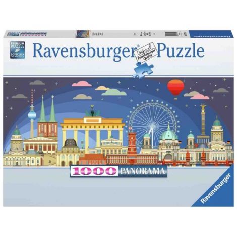 Ravensburger Puzzle Berlin Noaptea 1000 Piese - imagine 2