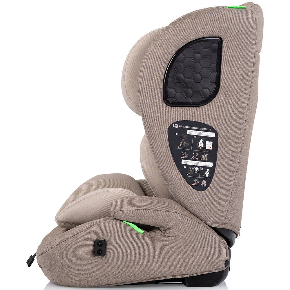 Chipolino Tycoon Tiramisu Scaun Auto i-Size 76-150cm - imagine 3