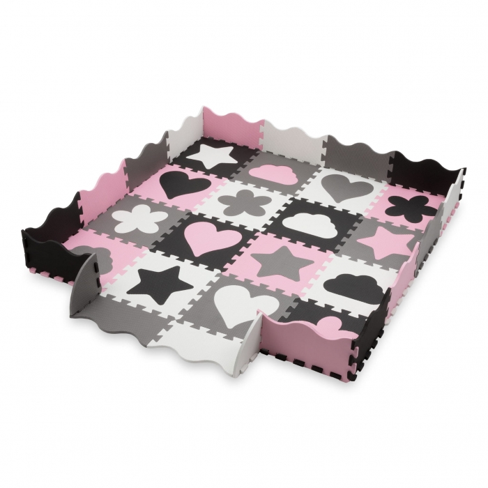 Covoras Puzzle Kidwell Happy Love, Spuma EVA Moale