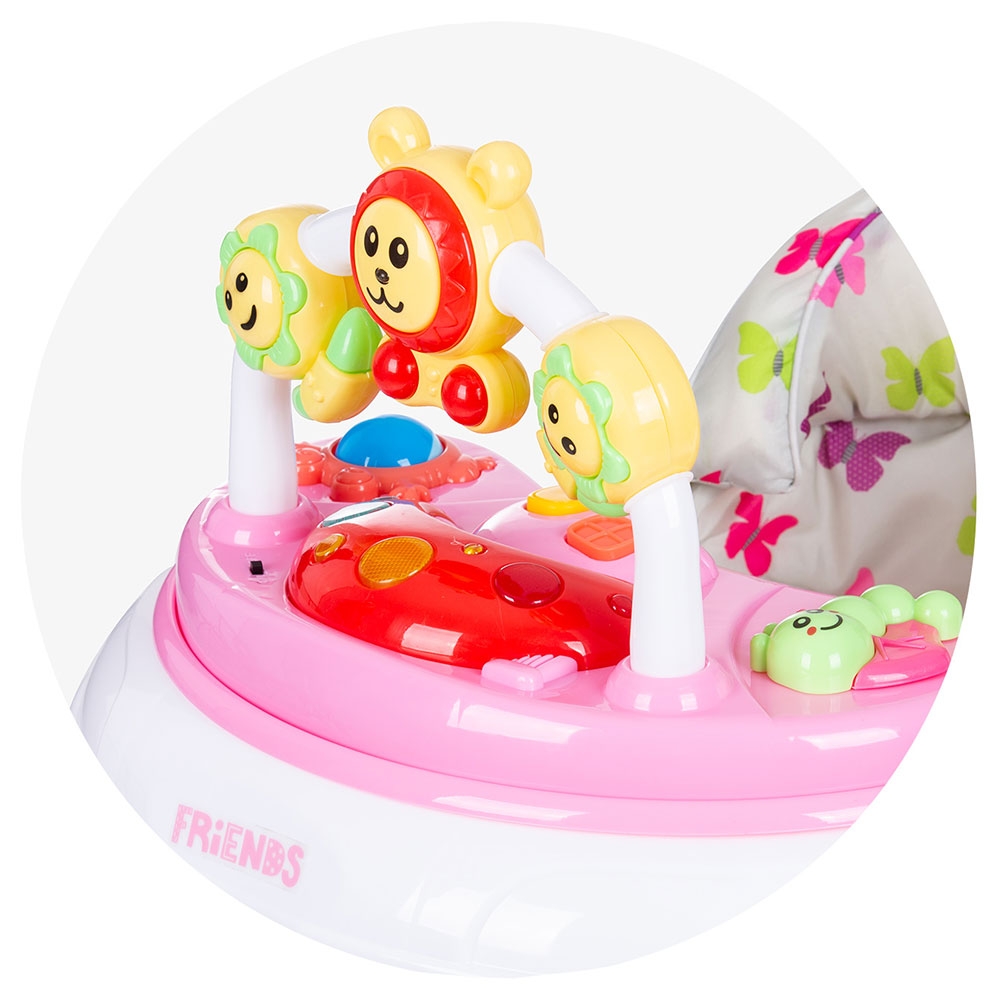 Premergator Chipolino Friends 4 in 1 Pink, Multifuncțional - imagine 5