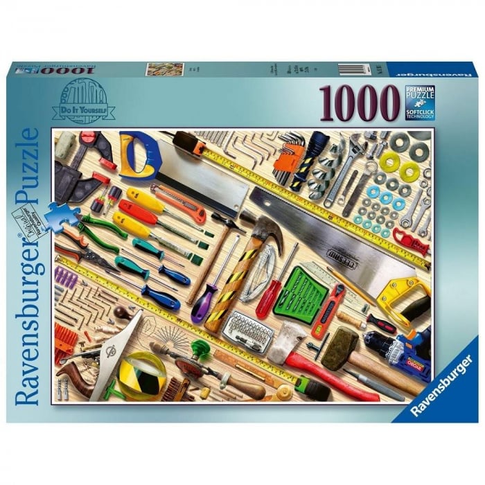 Puzzle Ravensburger Unelte, 1000 Piese | Relaxare