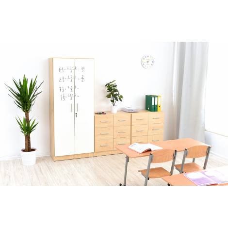 Usi tabla scris alba Moje Bambino - imagine 3