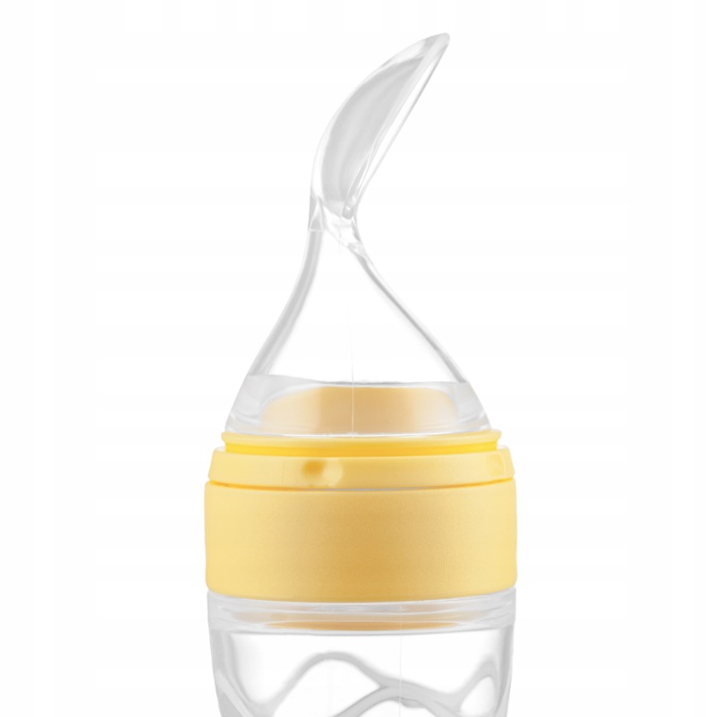 Lingurita Silicon Kidnort 90ml cu Ventuza