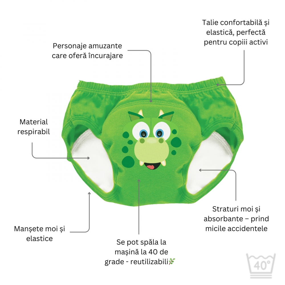 My carry potty - Chilotei Antrenament Olita Dino 2-3A - imagine 2