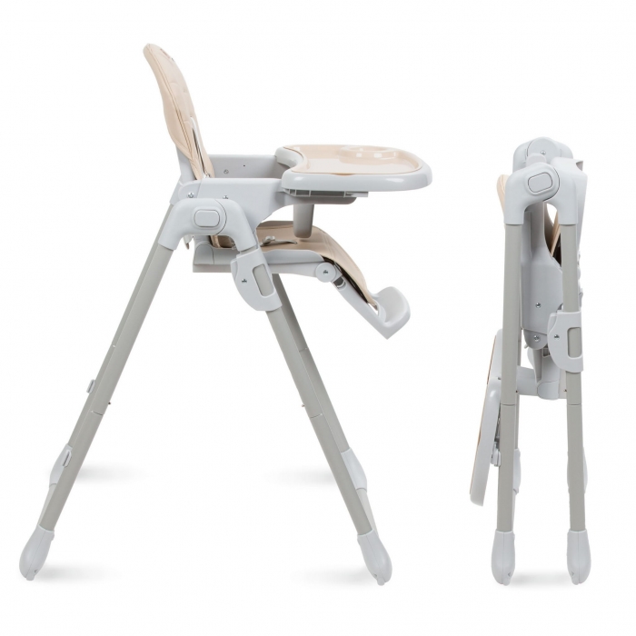 Scaun Masa Kidwell Beno Beige Multifuncțional și Pliabil - imagine 2