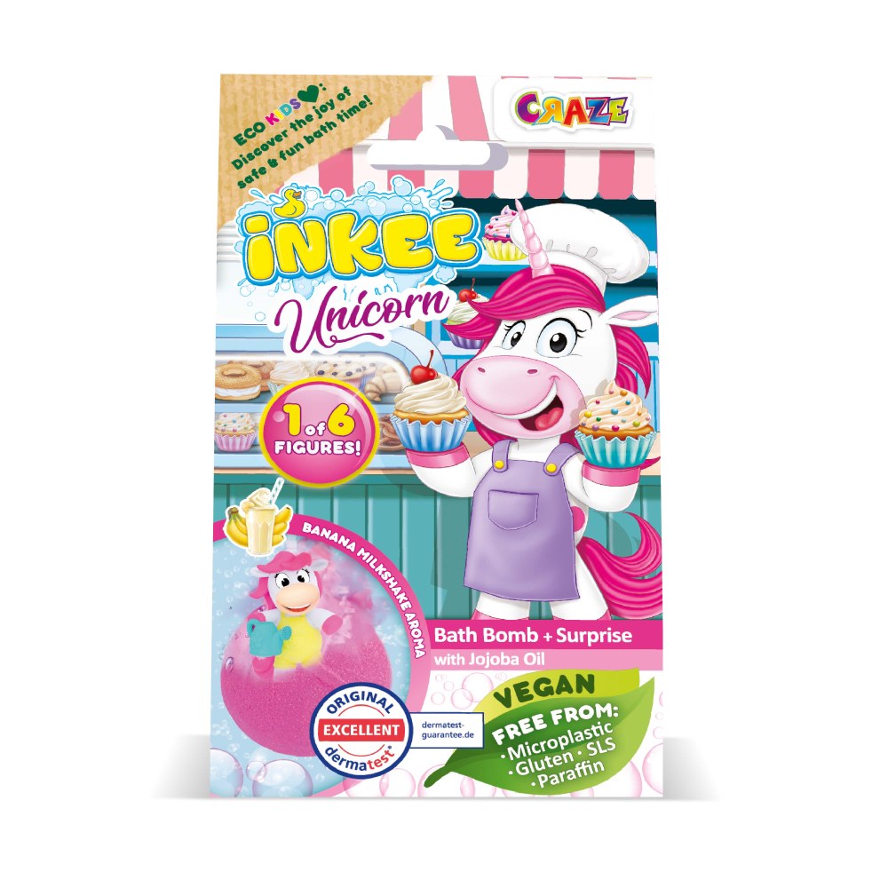 Bila de baie Craze Inkee cu Surpriza Unicorn - imagine 2