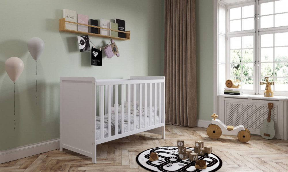 Set Patut Nichiduta Lilia White + Saltea Inclusă - imagine 3