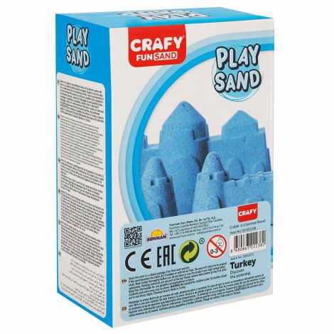 Nisip Kinetic Fun Sand 500gr Albastru | Crafy - imagine 3