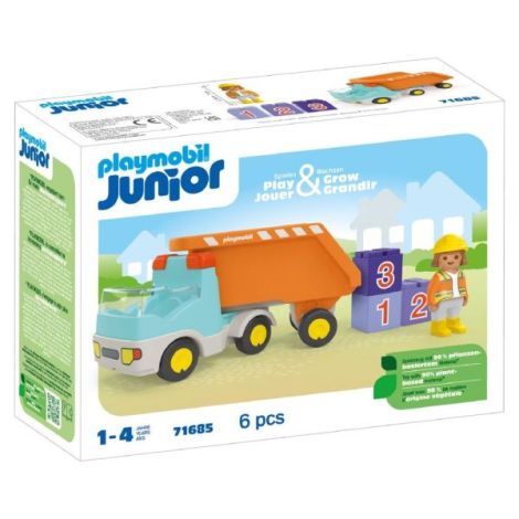 Playmobil Junior Basculanta | Jucarie Constructie 121.9 Lei - imagine 2