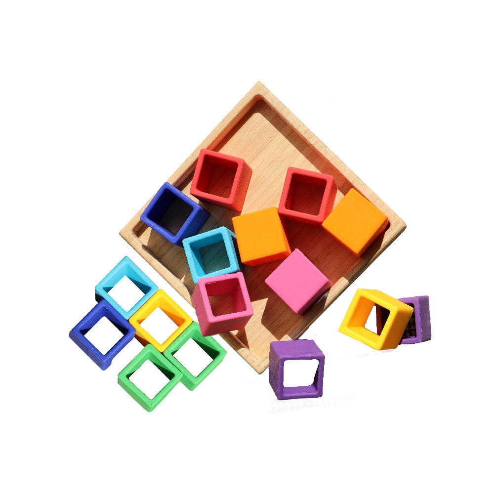 Puzzle silicon bblüv Blox - Educațional