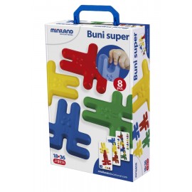 Iepurași Construcție Miniland | 8 Bucăți 18 luni+ - imagine 6