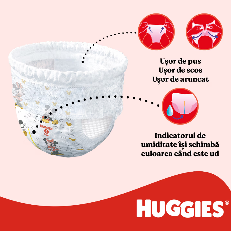 Huggies Pants Boy 6-11kg, 116 buc - Scutece chilotel - imagine 7