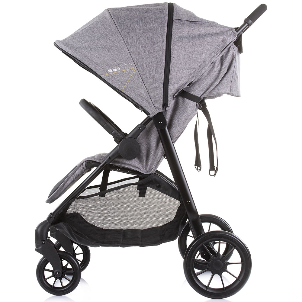 Carucior Gemeni Chipolino Top Stars Graphite, 0-15kg - imagine 3