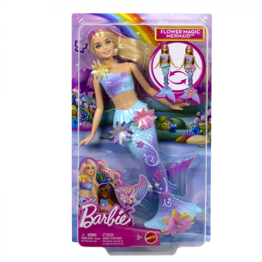 Barbie Sirena cu Flori Magice Mattel