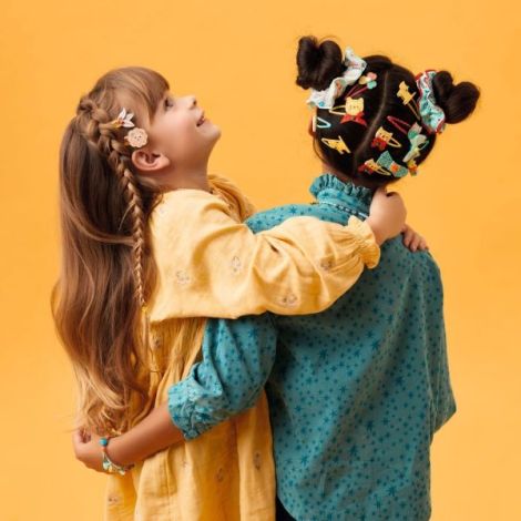 Agrafe de par Djeco Colomba - Stil exotic - imagine 2