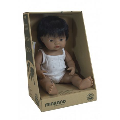 Papușă Educativă Miniland 38cm cu Aparat Auditiv - imagine 2