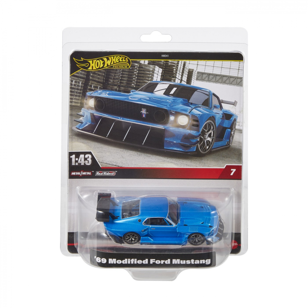 Hot Wheels Premium Mustang 69 | Model Colecționar