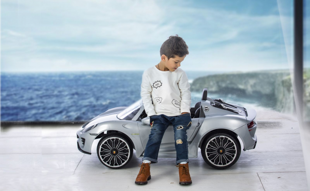Rollplay Porsche 918 Spyder 12V - Masina Electrica Copii - imagine 3
