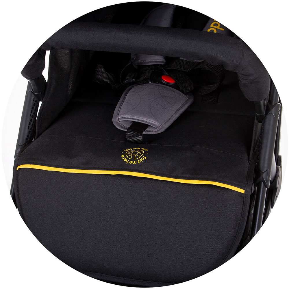 Carucior Sport Chipolino Poppy Graphite - imagine 4