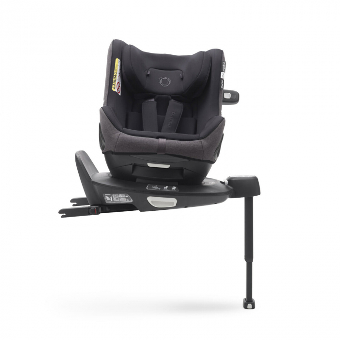 Scaun Auto Bugaboo Owl Black cu Bază Isofix, Rotativ