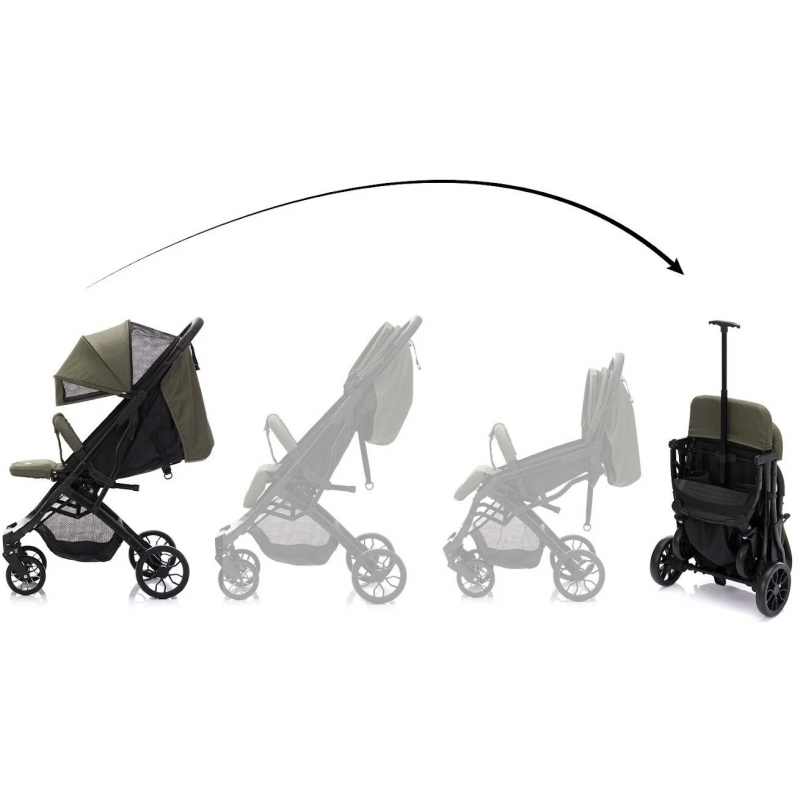 Carucior Sport Fillikid Elite Styler Olive - imagine 4
