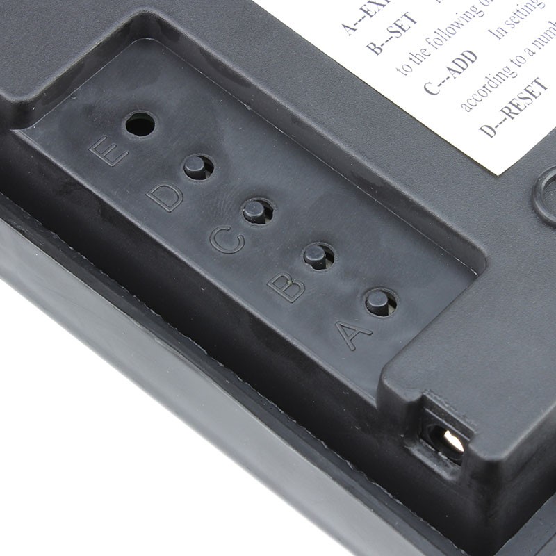 Ceas Digital Perete Caixing - Afisaj LED Multiplu - imagine 4