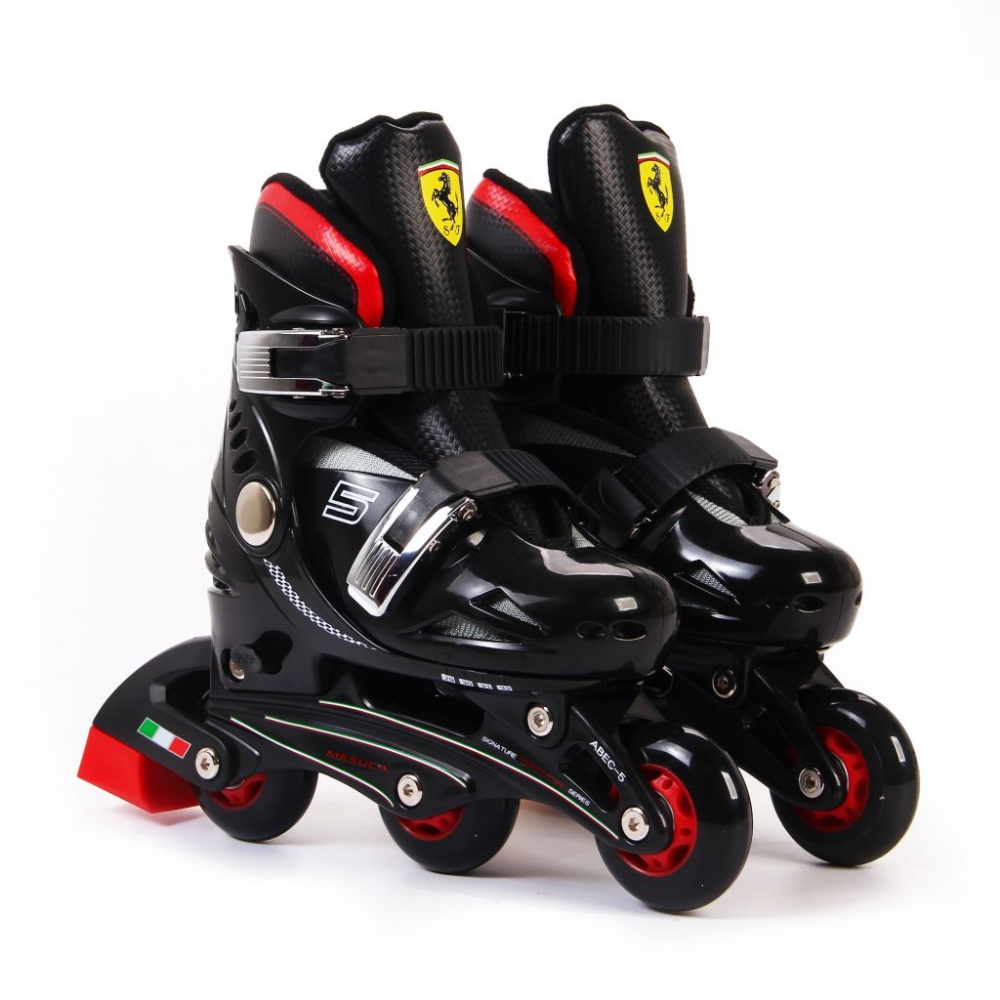Role Ferrari Mesuca Reglabile 29-32 cu Casca - imagine 2