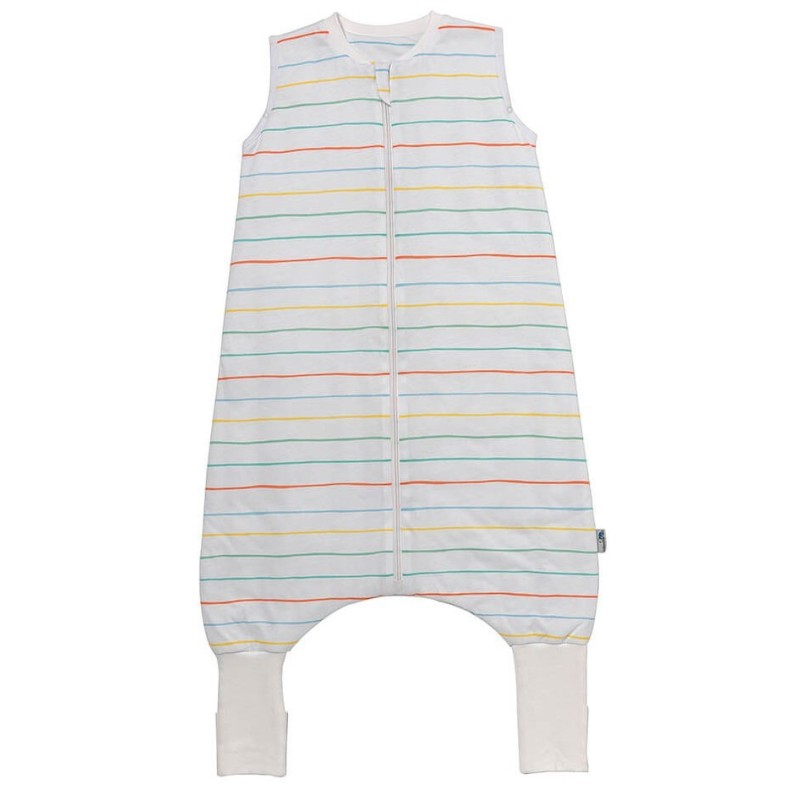Sac de dormit Slumbersac Rainbow Stripes cu picioruse - imagine 5