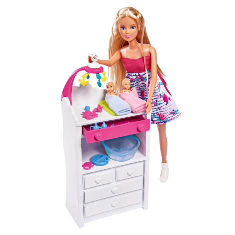 Papusa Steffi Gemeni Simba - Accesorii Incluse - imagine 2
