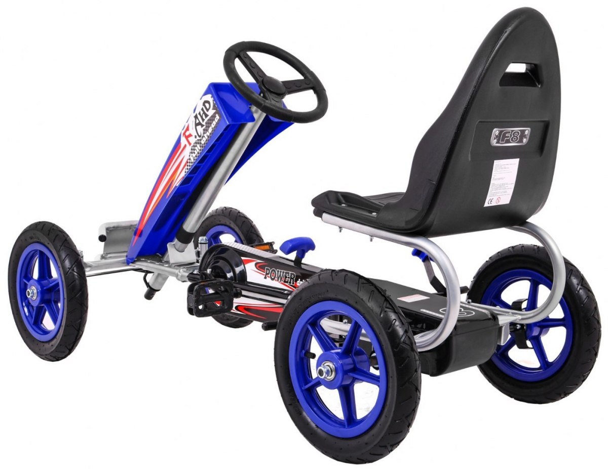 Kart Pedale Copii FULL Ahead AIR Albastru - imagine 9