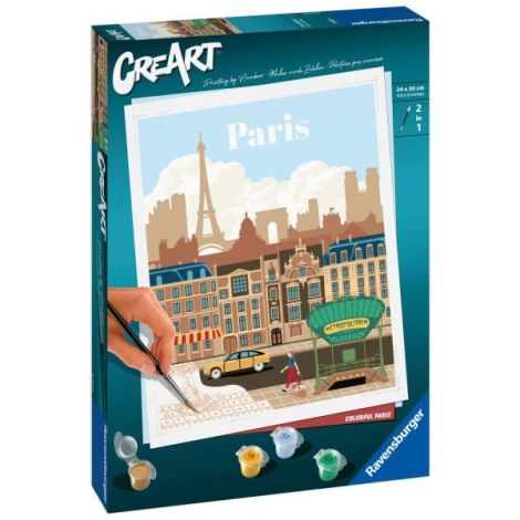 Ravensburger CreArt Paris - Pictura Relaxanta - imagine 2