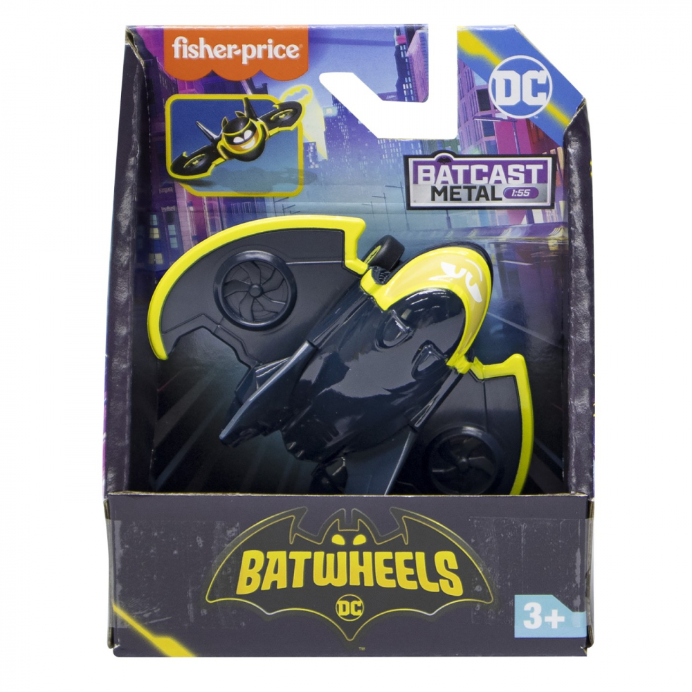 Fisher-Price Batwheels Avionul Batwing Metalic 1:55