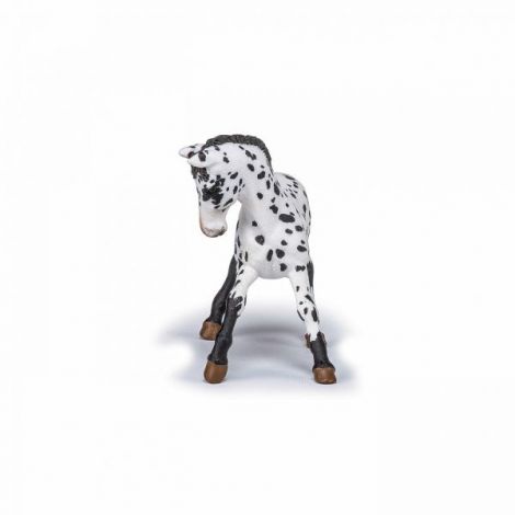Papo Manz Appaloosa Negru - Figurina Premium - imagine 4