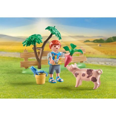 Playmobil Grădina cu Bunici | Joc de Rol în Natură - imagine 4