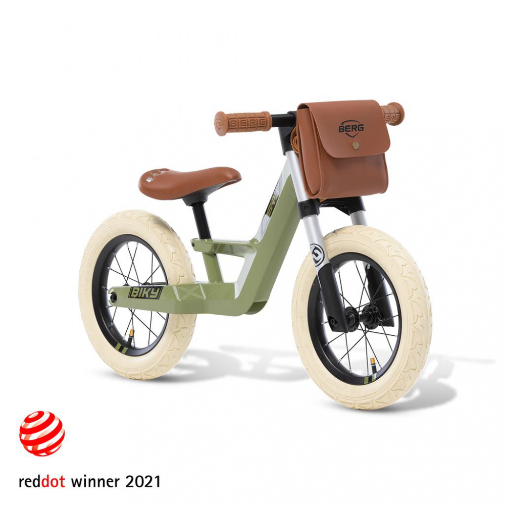 Berg Biky Retro Green 12" Bicicleta Fără Pedale