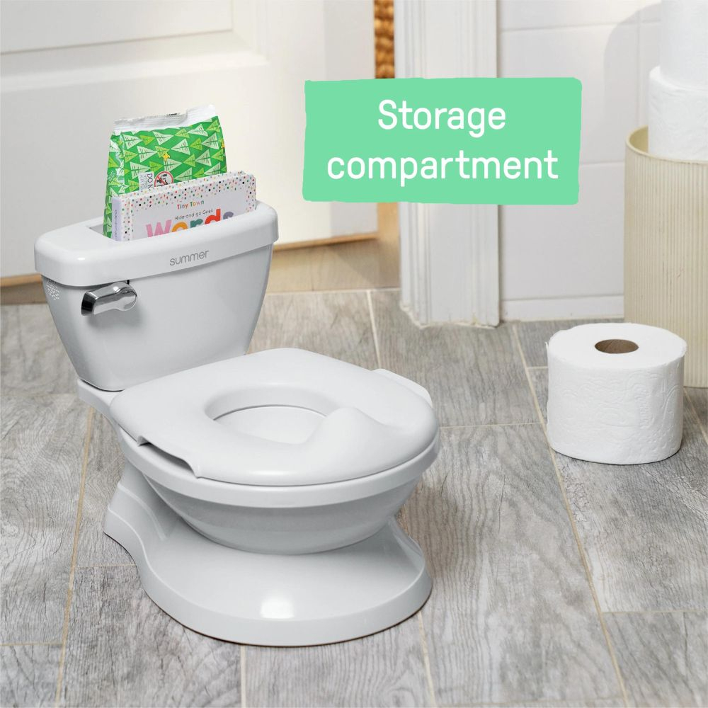 Olita cu sunete My Size Potty Pro, Alb, Ingenuity - imagine 7