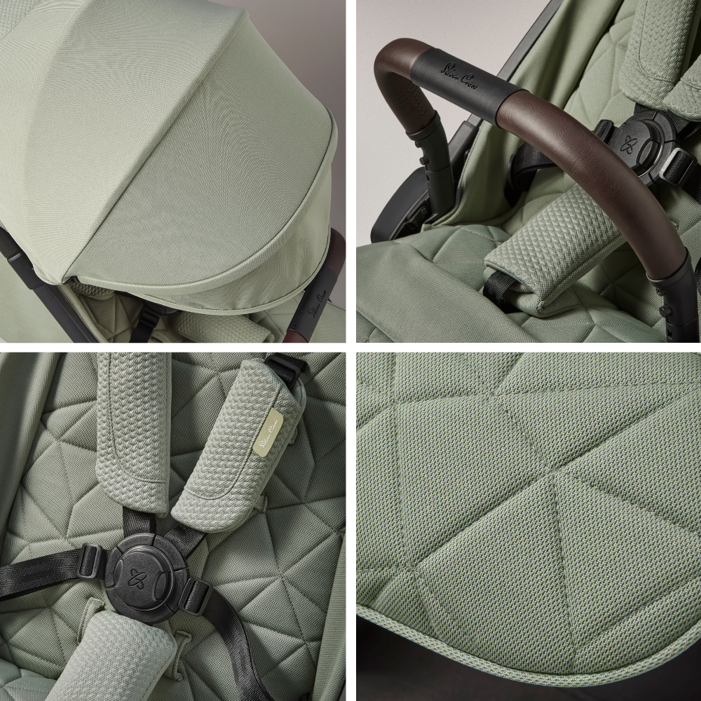Carucior Silver Cross Clic Sage - Urban și Compact - imagine 3