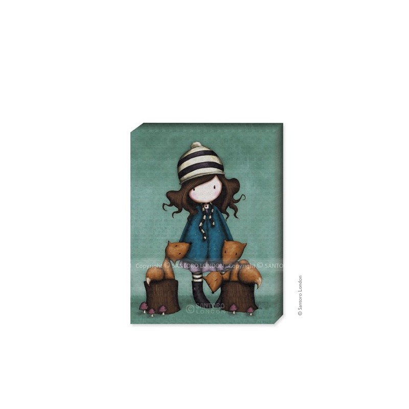 Tablou Gorjuss The Foxes | Decor Copii 181 RON - imagine 2
