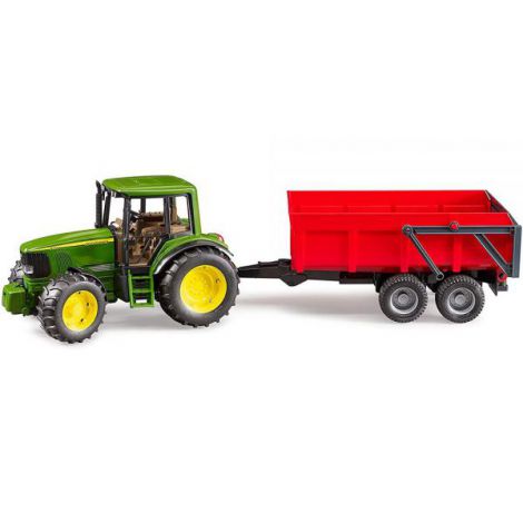 Tractor John Deere 6920 cu Remorcă Bruder - imagine 3