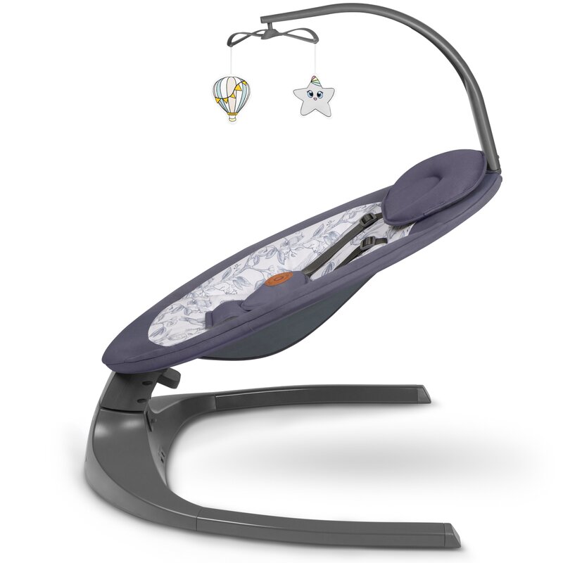 Balansoar Lionelo Ralf 2in1 Electric Gri/Alb - imagine 3