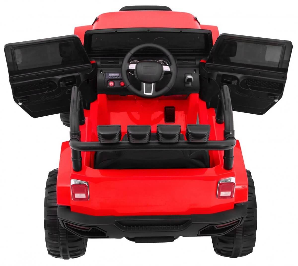 Masinuta Electrica SUV ALL TERRAIN Rosu - Autokids - imagine 6